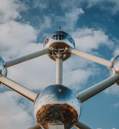 Brüssel - Atomium as a mood for the EU startup strategy